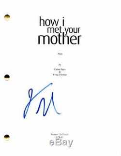 Jason Segel Signed Autograph How I Met Your Mother Full Pilot Script