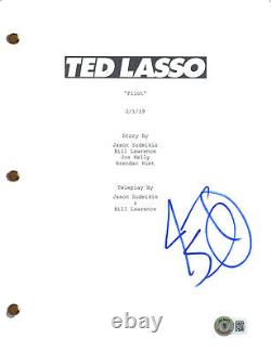 Jason Sudeikis Signed Autograph Ted Lasso Pilot Script Screenplay Beckett COA