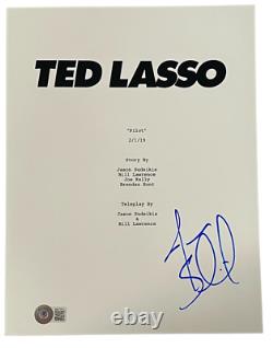 Jason Sudeikis Signed Ted Lasso Pilot Script Authentic Autograph Beckett Coa