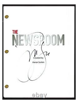 Jeff Daniels Signed Autographed The Newsroom Pilot Episode Script COA
