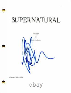 Jeffrey Dean Morgan Signed Autograph Supernatural Full Pilot Script Negan