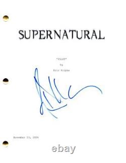 Jeffrey Dean Morgan Signed Autograph Supernatural Full Pilot Script Screenplay