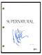 Jeffrey Dean Morgan Signed Autographed SUPERNATURAL Pilot Script Beckett COA