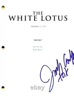 Jennifer Coolidge Signed The White Lotus Full Pilot Script Authentic Autograph