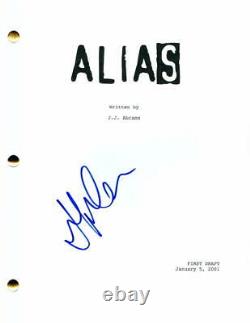Jennifer Garner Signed Autograph Alias Full Pilot Script Jj Abrams, Daredevil