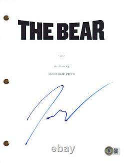 Jeremy Allen White Signed Autograph The Bear Full Pilot Script Beckett COA