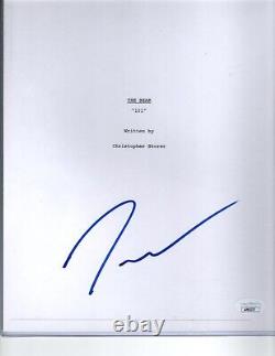 Jeremy Allen White Signed Autograph The Bear Pilot Script Cover JSA COA