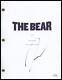 Jeremy Allen White The Bear AUTOGRAPH Signed Full Pilot Episode Script ACOA