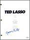 Jeremy Swift Ted Lasso AUTOGRAPH Signed'Leslie Higgins' Pilot Script ACOA