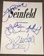 Jerry Seinfeld Larry David Alexander Dreyfus Signed Autograph Pilot Show Script
