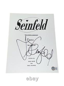 Jerry Seinfeld Signed Autograph Seinfeld Pilot Full TV Script Full Sig BAS COA