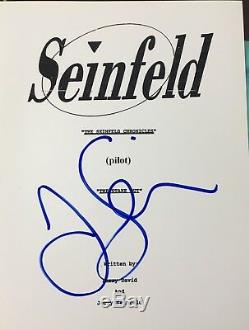 Jerry Seinfeld Signed Autograph Seinfeld Show Full Pilot Script With Coa