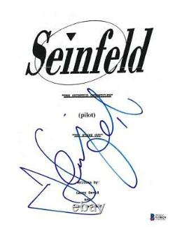 Jerry Seinfeld Signed Seinfeld Pilot Full Script The Stake Out Beckett Coa A