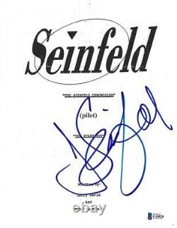 Jerry Seinfeld Signed Seinfeld Pilot Full Script The Stake Out Beckett Coa B
