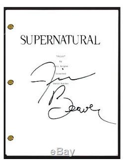 Jim Beaver Signed Autographed SUPERNATURAL Pilot Script Bobby Singer COA