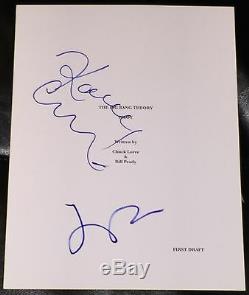 Jim Parsons & Kaley Cuoco Signed Autograph Big Bang Theory Full Pilot Script