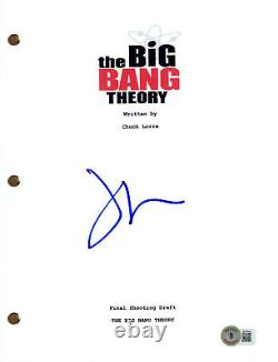 Jim Parsons Signed Autograph The Big Bang Theory Pilot Script Screenplay BAS COA