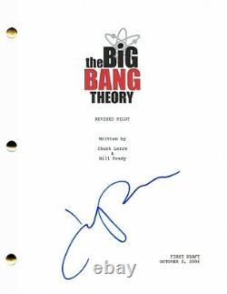 Jim Parsons Signed Autograph The Big Bang Theory Pilot Script Sheldon Cooper