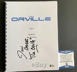 John Cassar Autographed The Orville Pilot Episode Full Script Signed Beckett COA