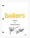 John David Washington Signed Autographed Ballers Pilot Episode Script ACOA COA