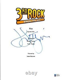 John Lithgow Signed Third Rock From The Sun Pilot Script Authentic Autograph Coa