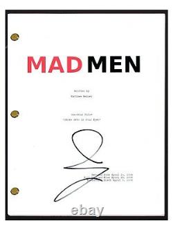 John Slattery Signed Autographed MAD MEN Pilot Episode Script Screenplay COA