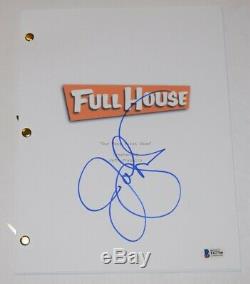 John Stamos Signed Autographed FULL HOUSE Pilot Episode Script Beckett BAS COA