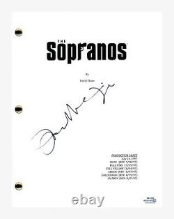 John Ventimiglia Signed Autograph The Sopranos Pilot Script Artie Bucco ACOA COA