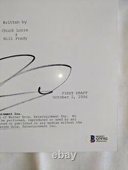 Johnny Galecki Signed Autographed THE BIG BANG THEORY FULL Pilot Script BAS AUTH