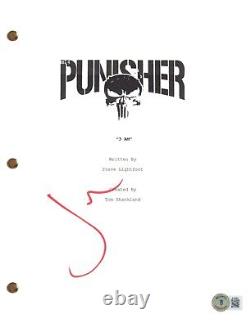 Jon Bernthal Signed Autograph The Punisher Pilot Episode Script Beckett COA