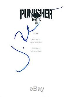 Jon Bernthal Signed Autographed THE PUNISHER Pilot Episode Script COA