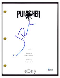Jon Bernthal Signed Autographed THE PUNISHER Pilot Script BECKETT COA