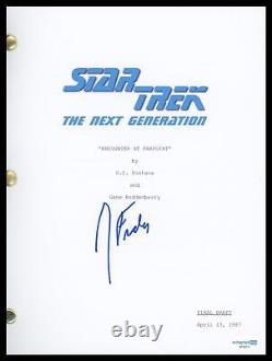 Jonathan Frakes Star Trek The Next Generation SIGNED Pilot Episode Script