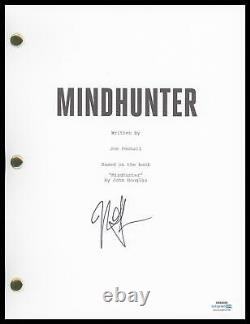 Jonathan Groff Mindhunter AUTOGRAPH Signed Complete Pilot Episode Script ACOA