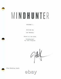 Jonathan Groff Signed Autograph Mindhunter Full Pilot Script Holt Mccallany