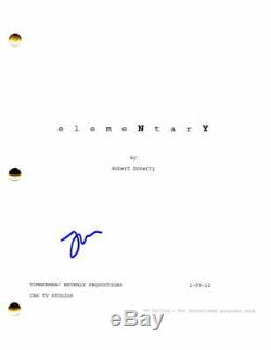 Jonny Lee Miller Signed Autograph Elementary Pilot Script Lucy Liu, Sherlock