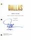 Josh Henderson Signed Autograph Dallas 2012 Pilot Script Jordana Brewster