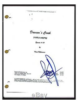 Joshua Jackson Signed Autographed DAWSON'S CREEK Pilot Episode Script COA