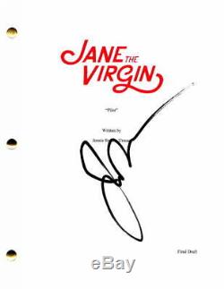 Justin Baldoni Signed Autograph Jane The Virgin Pilot Script Gina Rodriguez