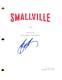 Justin Hartley Signed Autograph Smallville Pilot Script Screenplay Oliver Queen