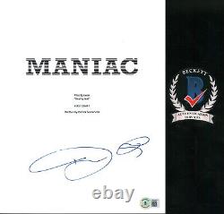 Justin Theroux SIGNED MANIAC Full Pilot Script Beckett COA BAS NETFLIX