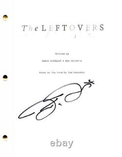 Justin Theroux Signed The Leftovers Pilot Script Authentic Autograph Coa