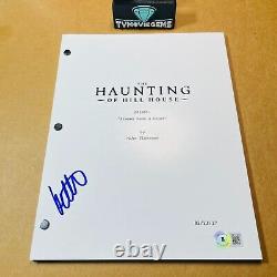 KATE SIEGEL SIGNED HAUNTING OF HILL HOUSE PILOT SCRIPT with BECKETT BAS COA