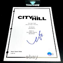 KEVIN BACON SIGNED CITY ON A HILL FULL PAGE PILOT SCRIPT with BECKETT BAS COA