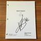 KIM COATES SIGNED SONS OF ANARCHY FULL PILOT SCRIPT with PROOF & CHARACTER NAME