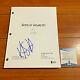 KURT SUTTER SIGNED SONS OF ANARCHY FULL PAGE PILOT SCRIPT with BECKETT BAS COA