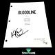 KYLE CHANDLER SIGNED BLOODLINE FULL PAGE PILOT SCRIPT with BECKETT BAS COA