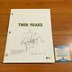 KYLE MACLACHLAN SIGNED TWIN PEAKS FULL 60 PAGE PILOT SCRIPT with BECKETT BAS COA