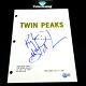 KYLE MACLACHLAN SIGNED TWIN PEAKS FULL PAGE PILOT SCRIPT with BECKETT BAS COA