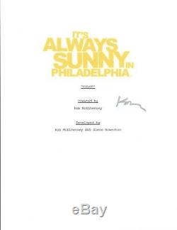 Kaitlin Olson Signed It's Always Sunny in Philadelphia Pilot Episode Script COA